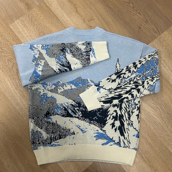 Roots Landscape Intarsia Crew - Picture 6 of 6